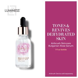 2x Luminess Bulgarian Rose Serum In Mist 1 floz 30 ml Airbrush Skincare NWT